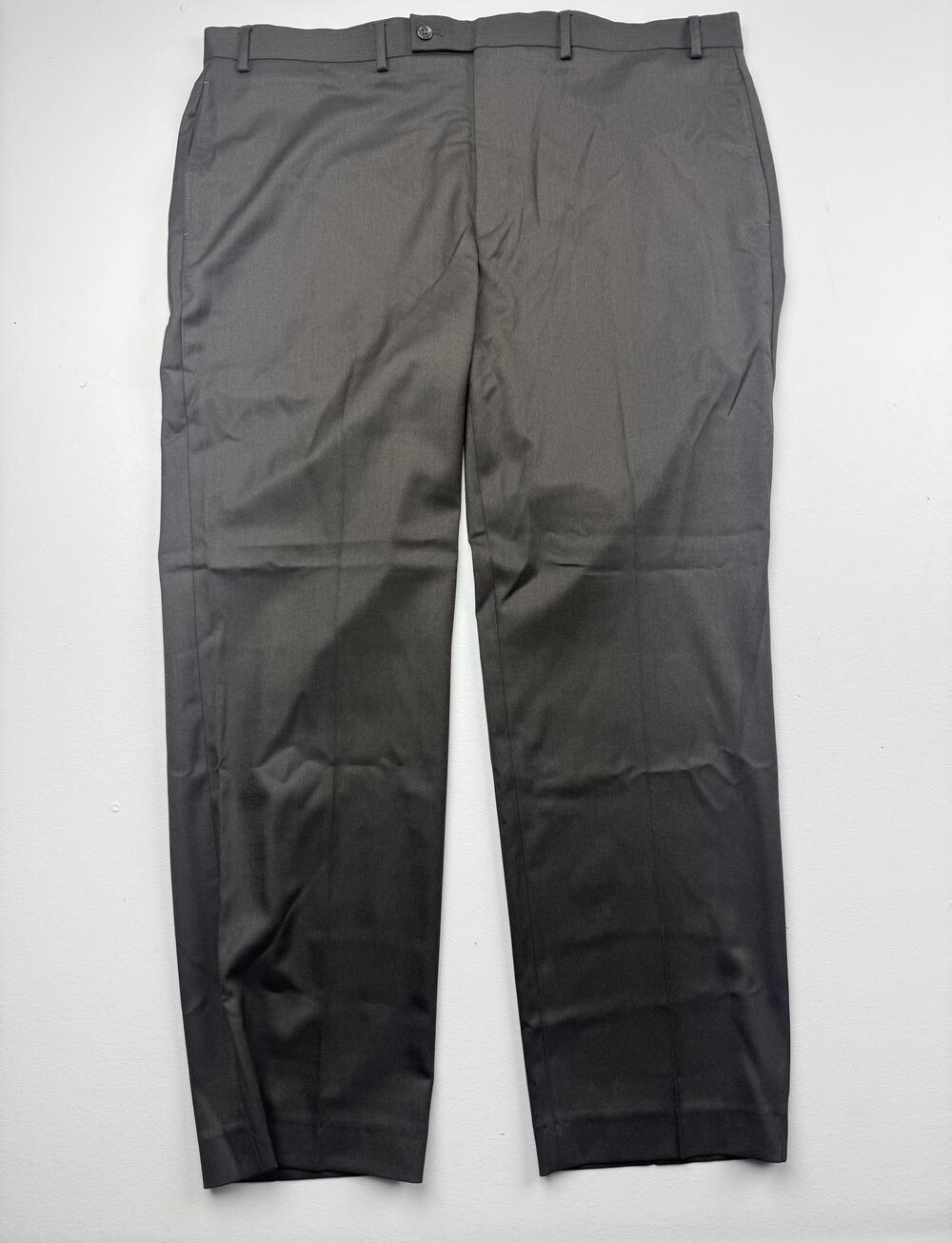 Lauren Ralph Lauren Pants Mens 40x32 Black Dress Flat Front Stretch Business